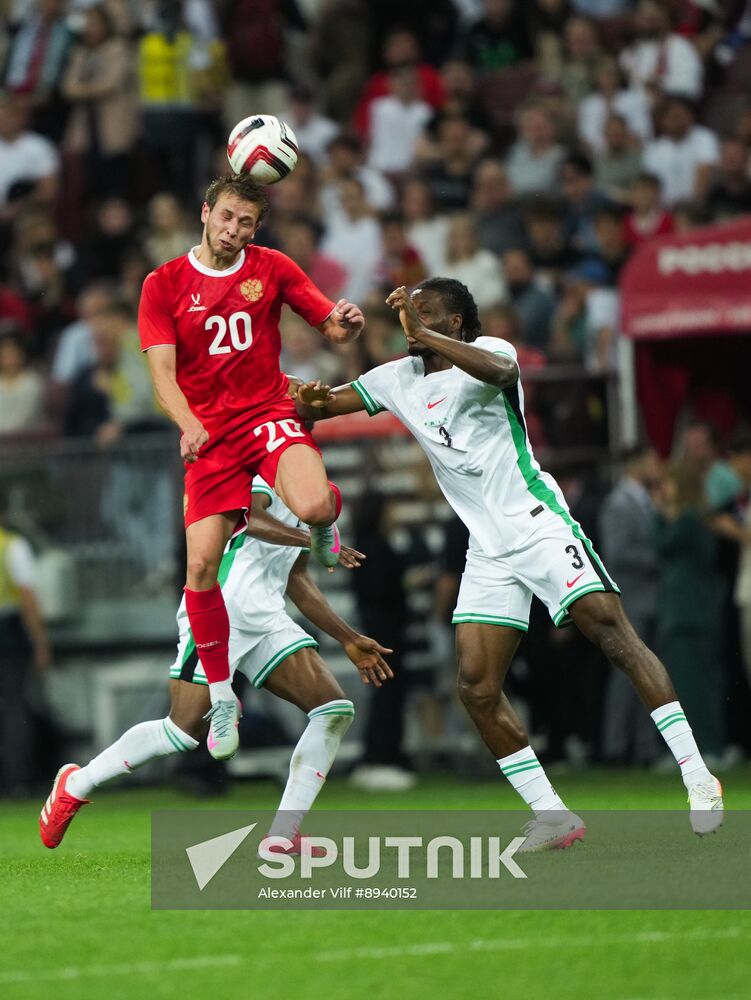 Russia Soccer Friendly Russia - Nigeria