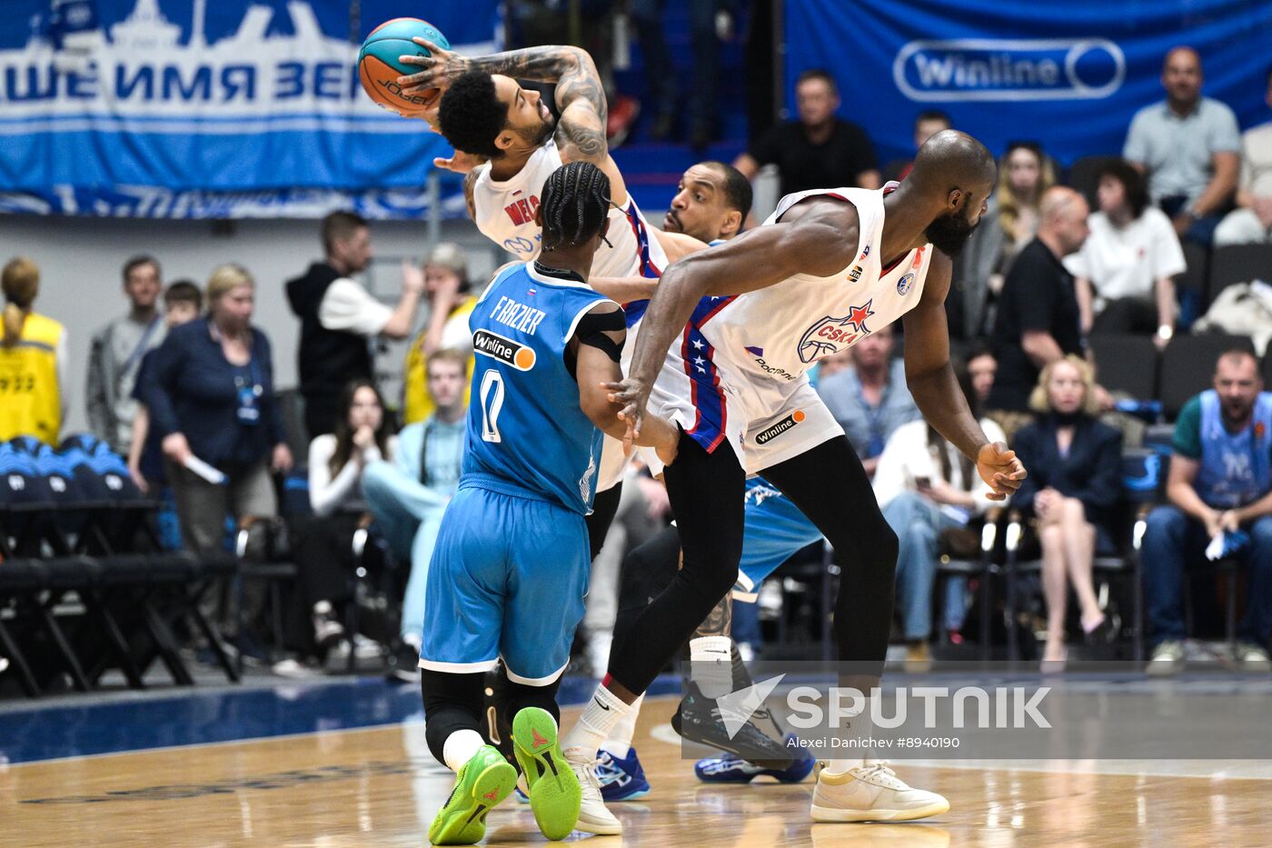 Russia Basketball United League Zenit - CSKA