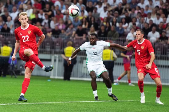 Russia Soccer Friendly Russia - Nigeria