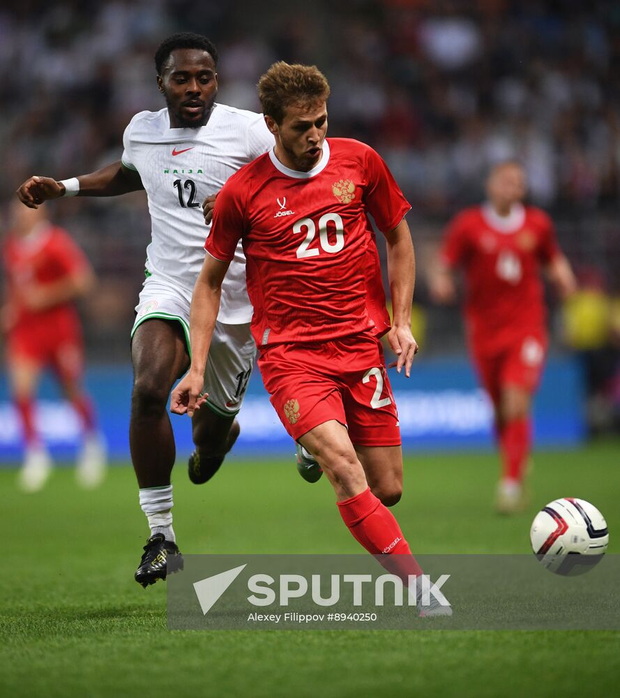 Russia Soccer Friendly Russia - Nigeria