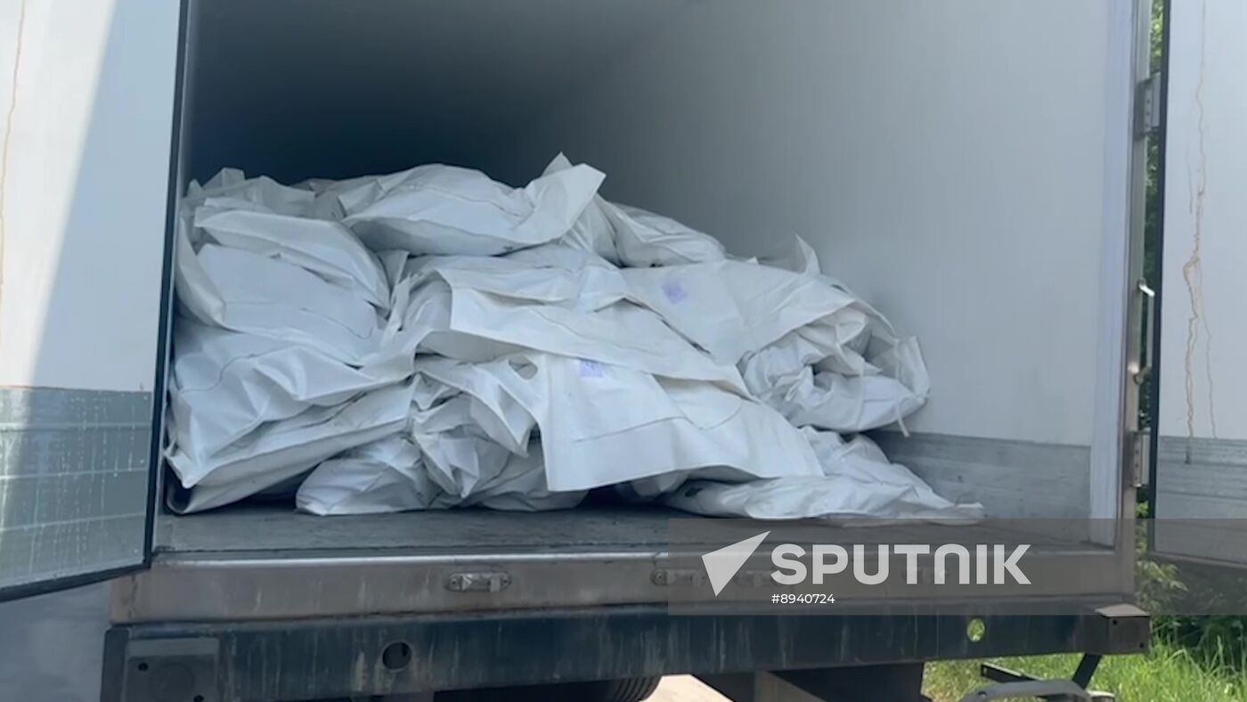 Belarus Russia Ukraine Military Operation Soldiers Bodies Exchange