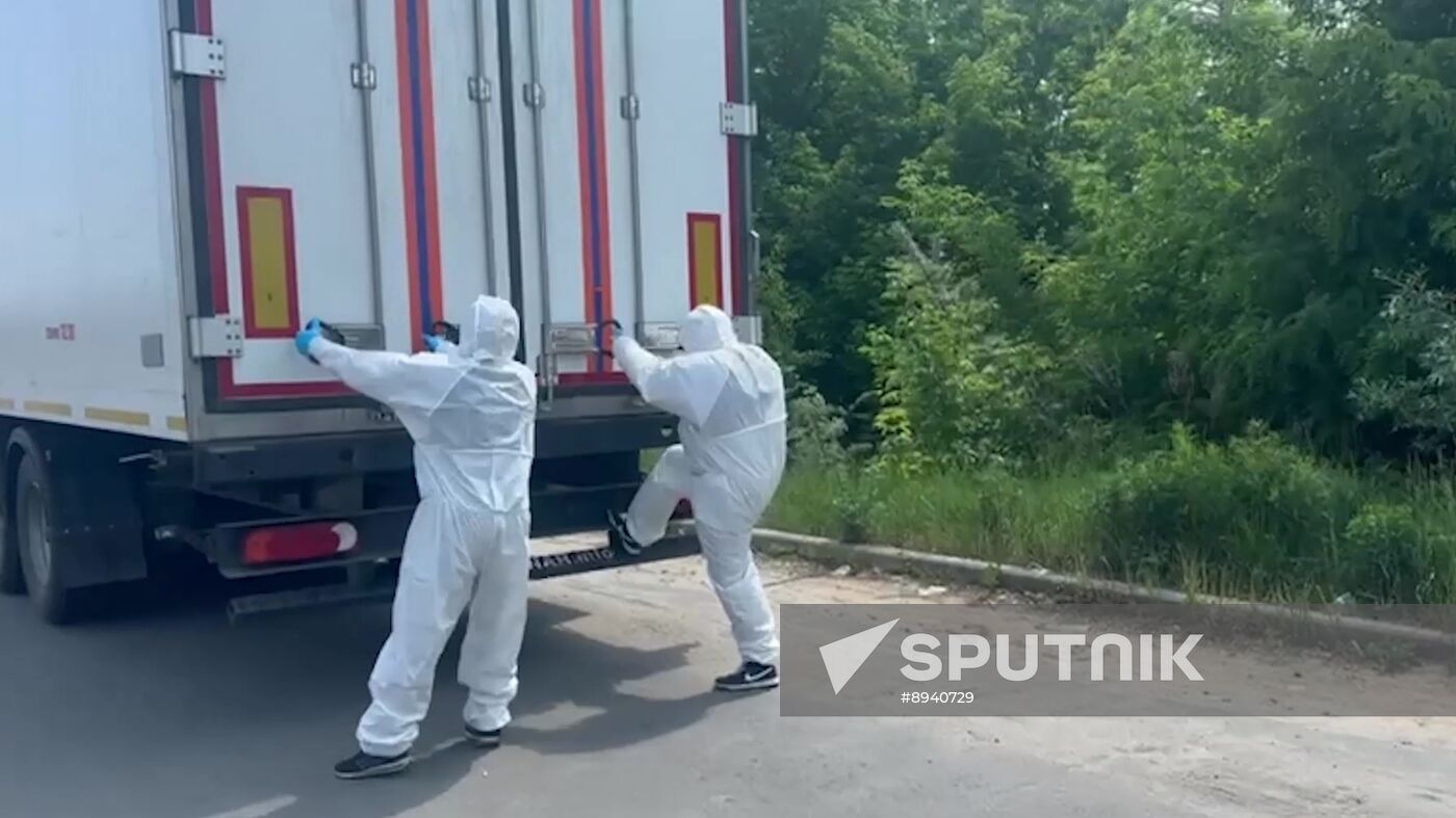 Belarus Russia Ukraine Military Operation Soldiers Bodies Exchange
