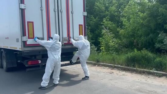 Belarus Russia Ukraine Military Operation Soldiers Bodies Exchange