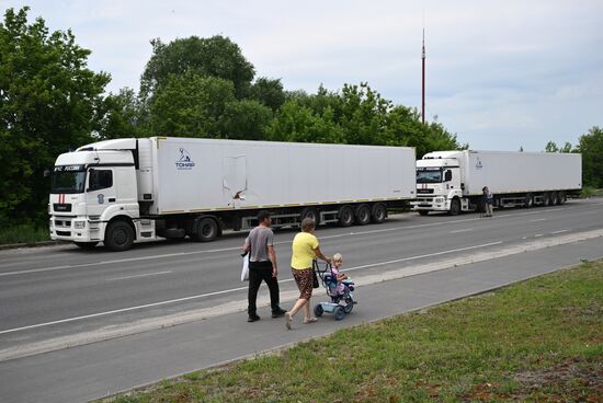Russia Ukraine Military Operation Soldiers Bodies Exchange