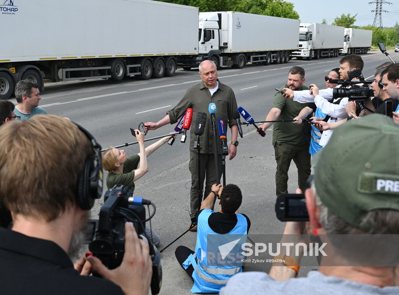 Russia Ukraine Military Operation Soldiers Bodies Exchange