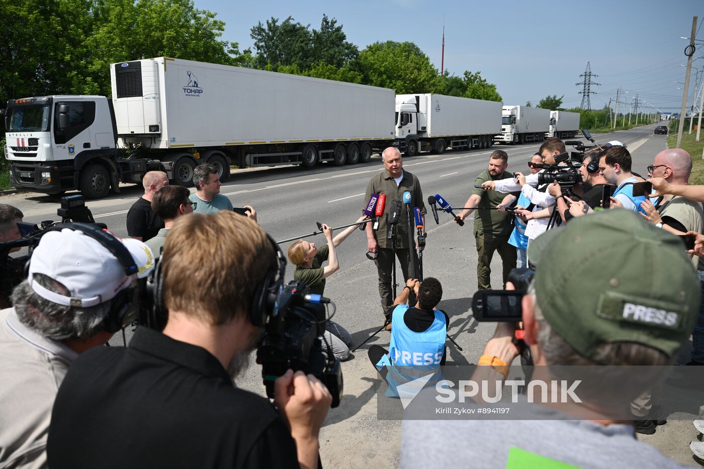 Russia Ukraine Military Operation Soldiers Bodies Exchange