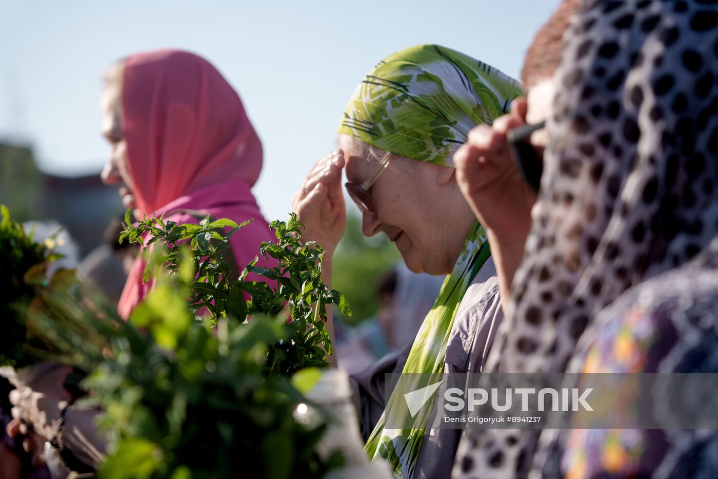 Russia Religion Holy Trinity Feast