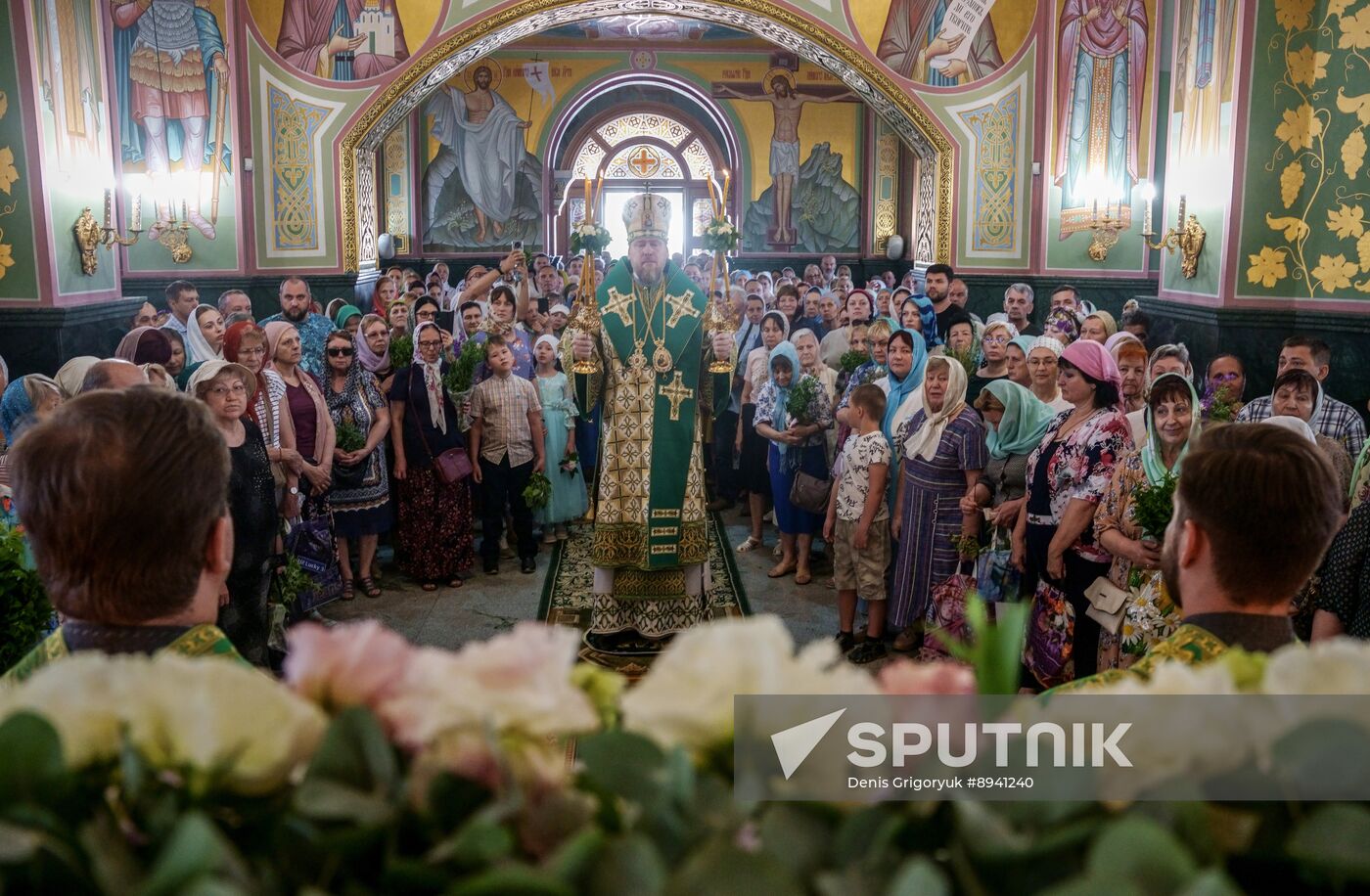 Russia Religion Holy Trinity Feast