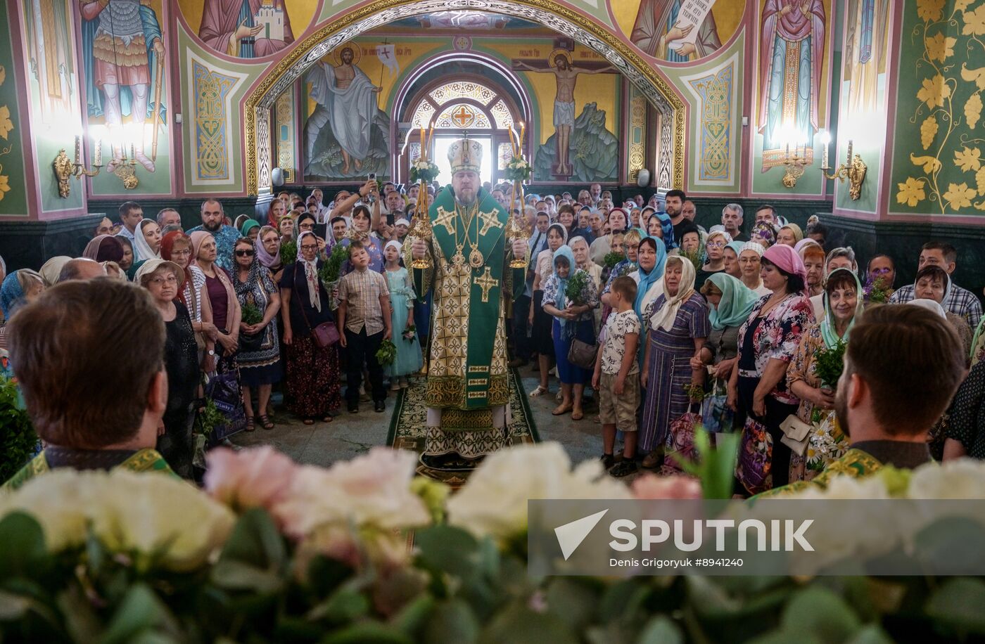 Russia Religion Holy Trinity Feast