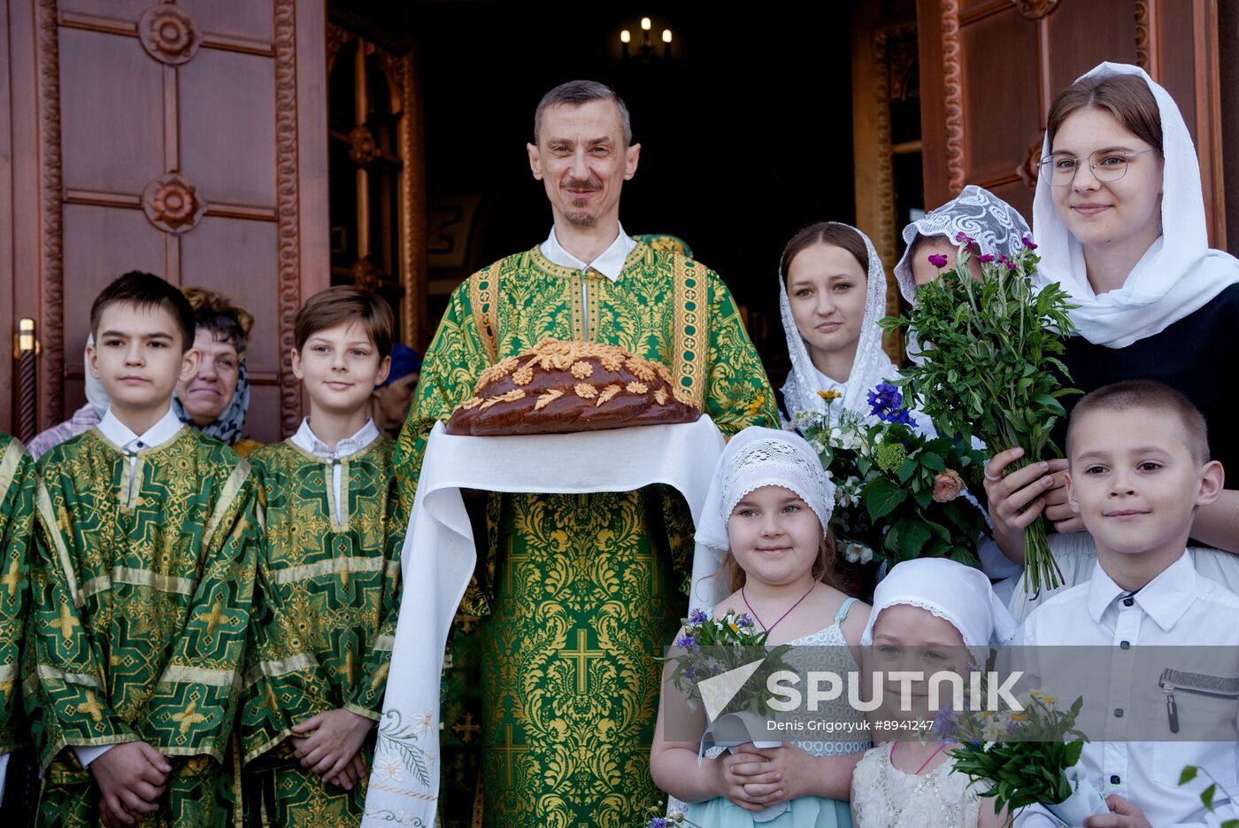 Russia Religion Holy Trinity Feast