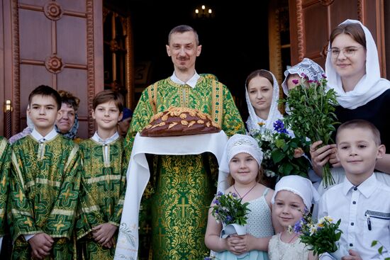 Russia Religion Holy Trinity Feast