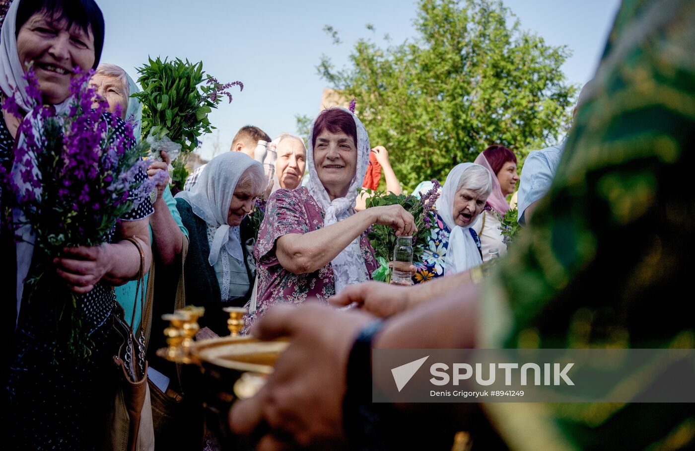 Russia Religion Holy Trinity Feast