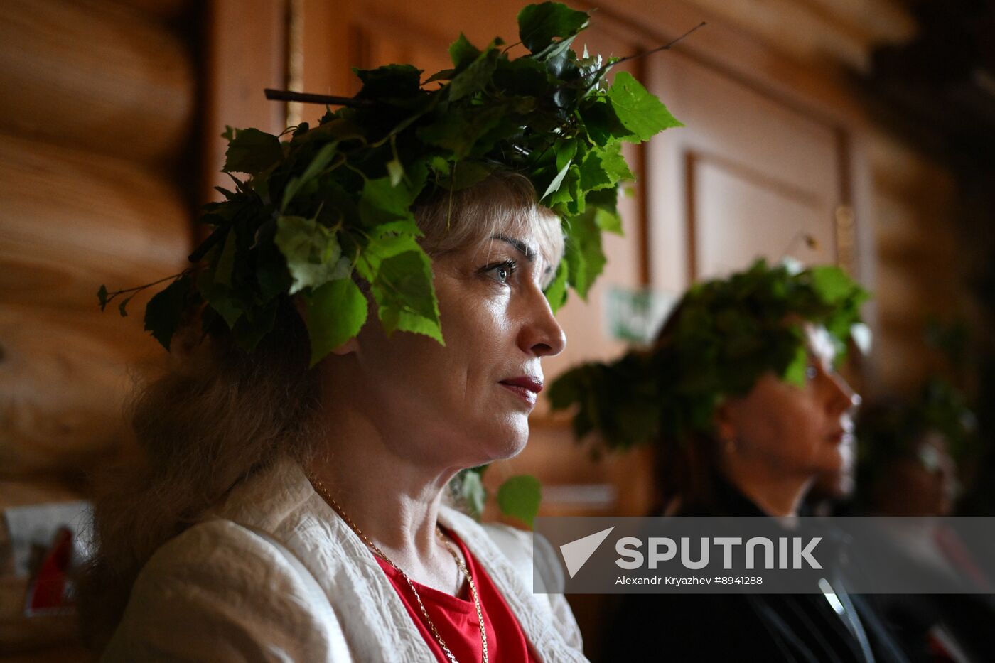 Russia Religion Holy Trinity Feast