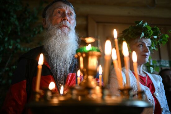 Russia Religion Holy Trinity Feast