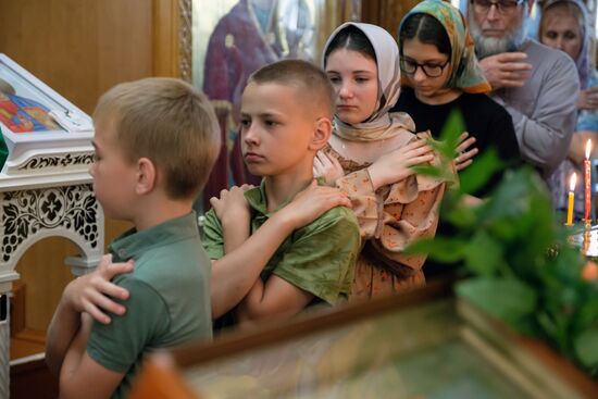 Russia Religion Holy Trinity Feast