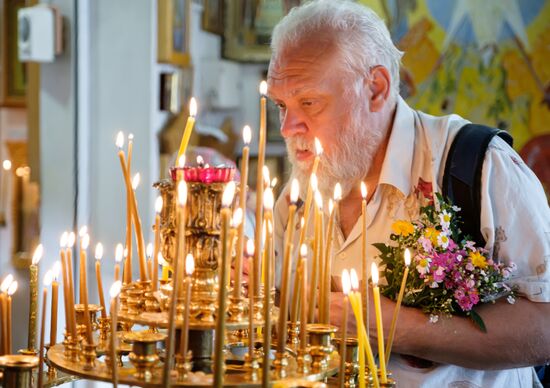 Russia Religion Holy Trinity Feast