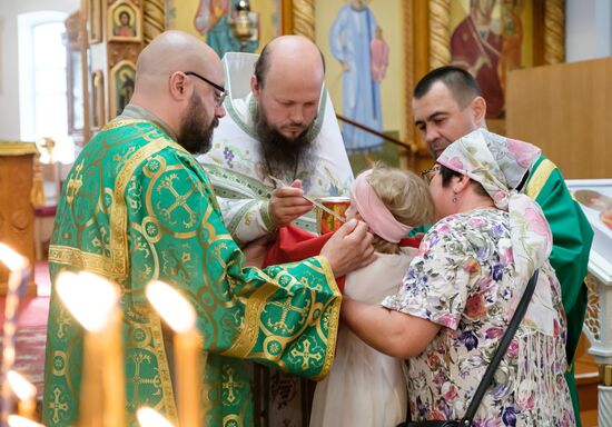 Russia Religion Holy Trinity Feast