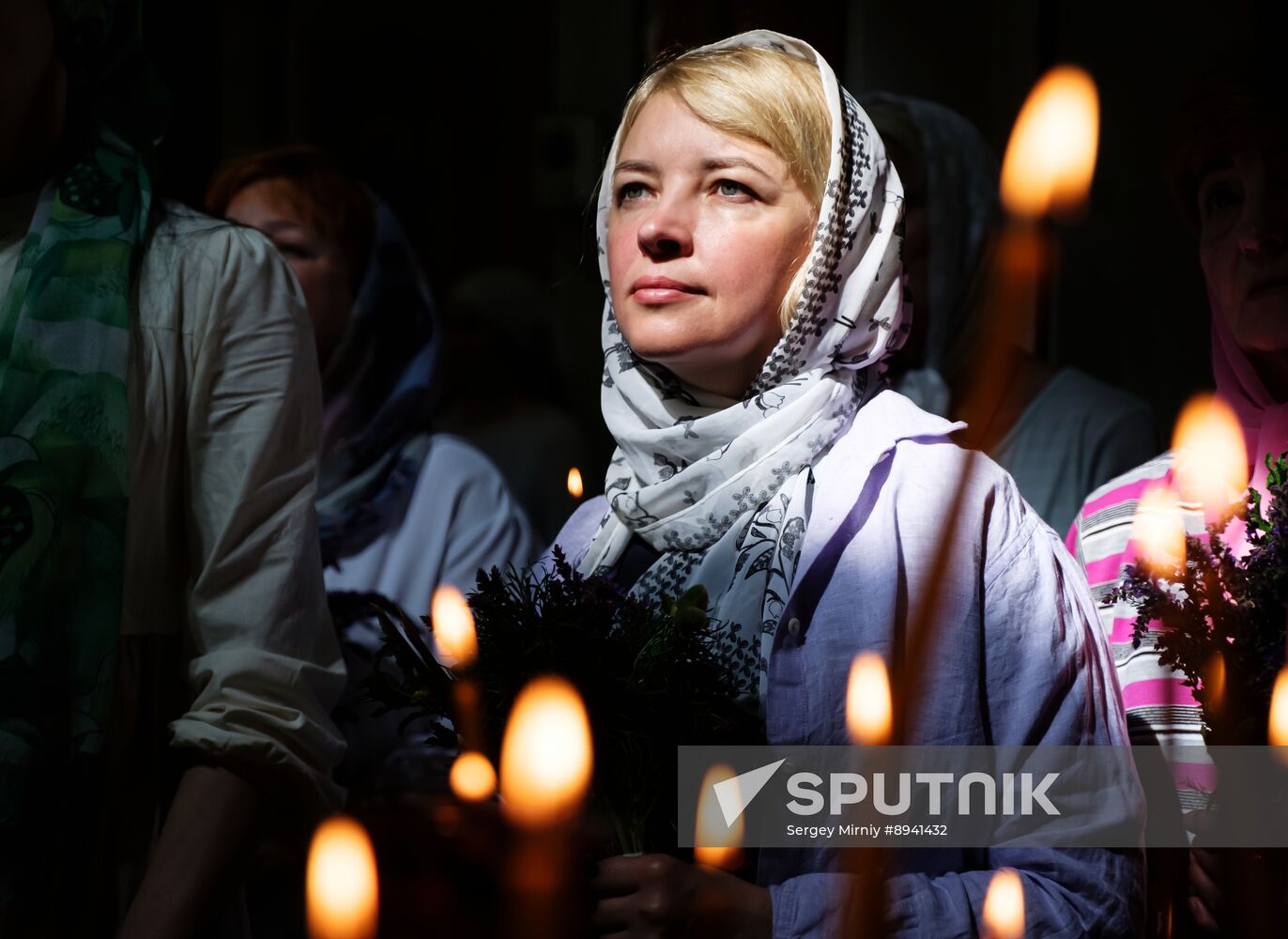 Russia Religion Holy Trinity Feast