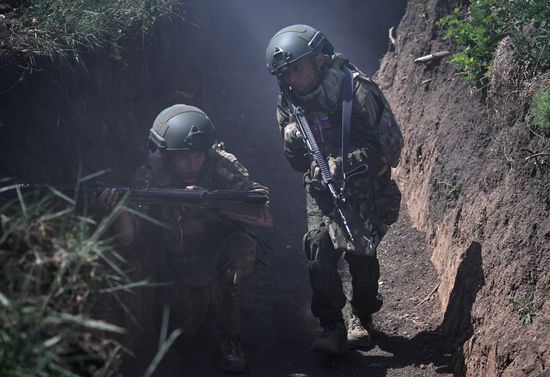 Russia Ukraine Military Operation Assault Units