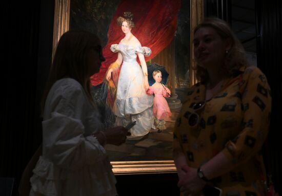 Russia Art Bryullov Exhibition