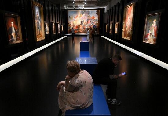 Russia Art Bryullov Exhibition