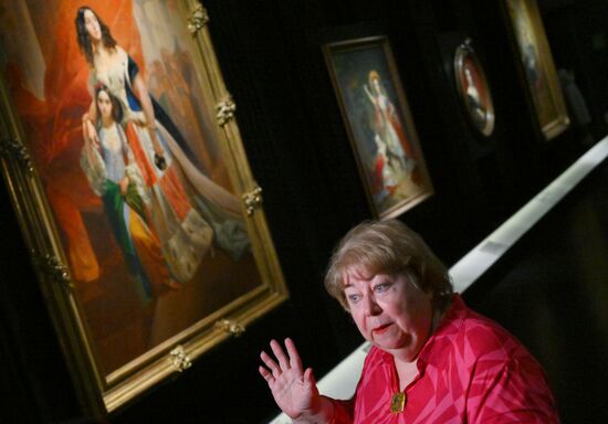 Russia Art Bryullov Exhibition
