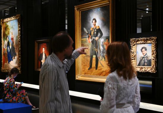 Russia Art Bryullov Exhibition