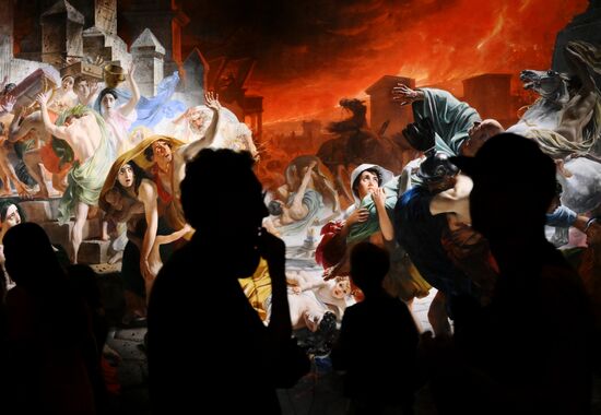 Russia Art Bryullov Exhibition