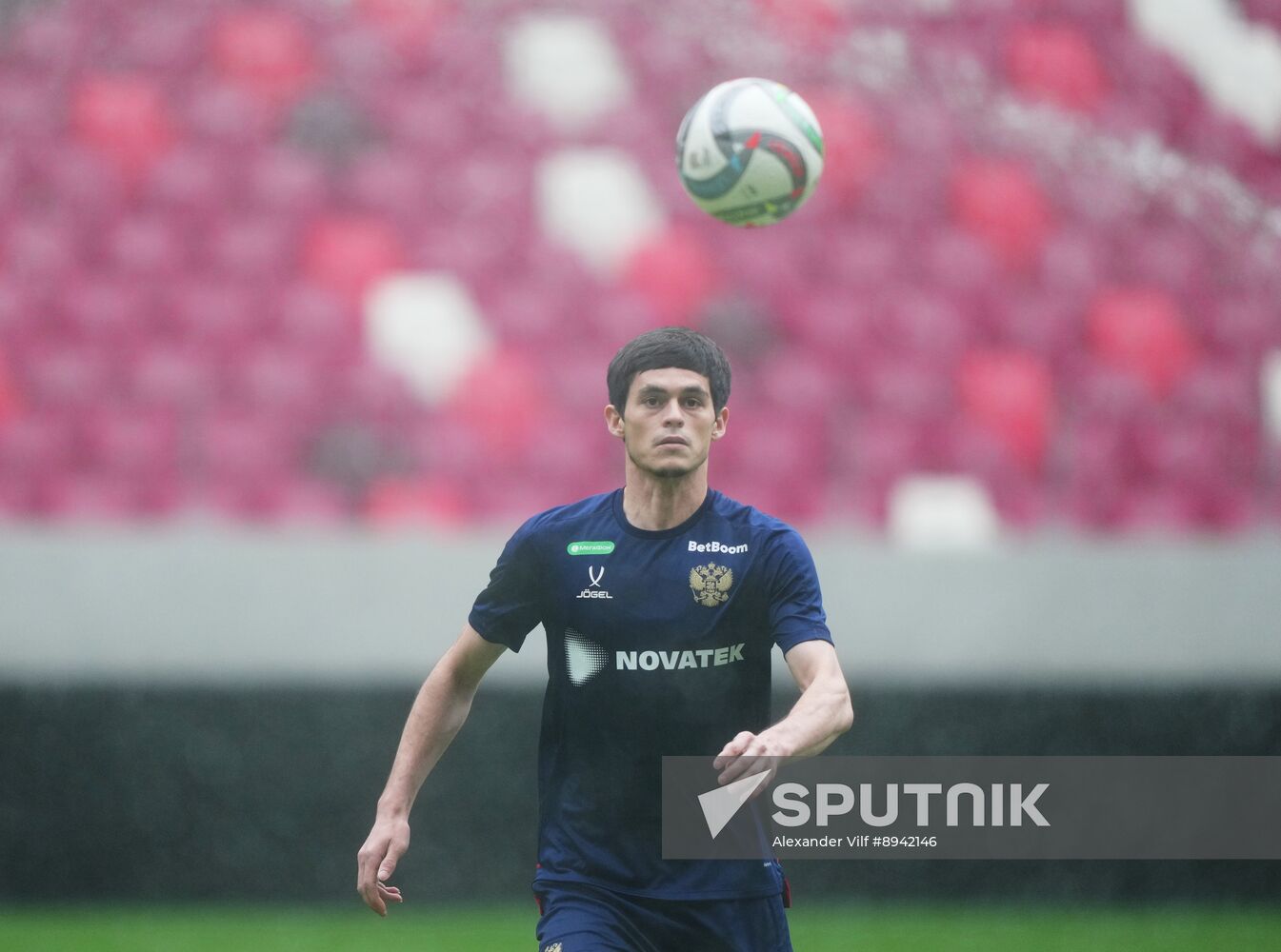 Belarus Soccer Friendly Russia Training