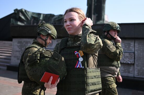 Russia Ukraine Military Operation Awarding