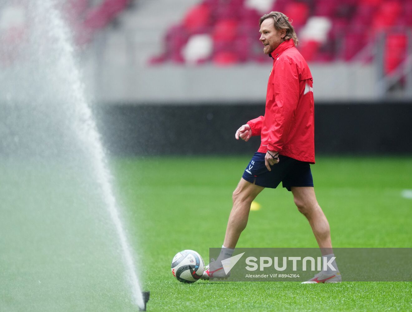 Belarus Soccer Friendly Russia Training