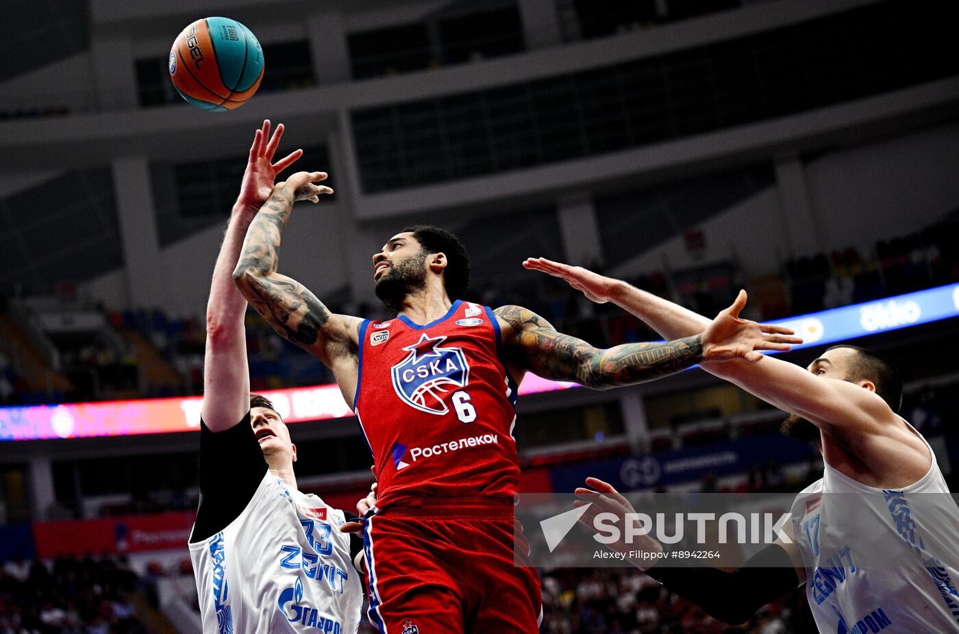 Russia Basketball United League CSKA - Zenit