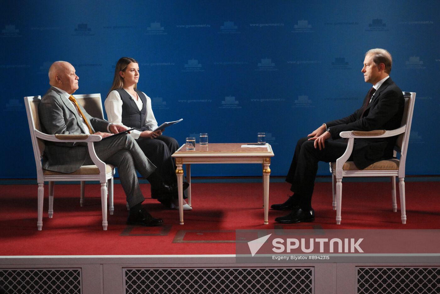 Russia First Deputy Prime Minister Interview