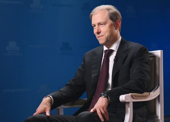 Russia First Deputy Prime Minister Interview