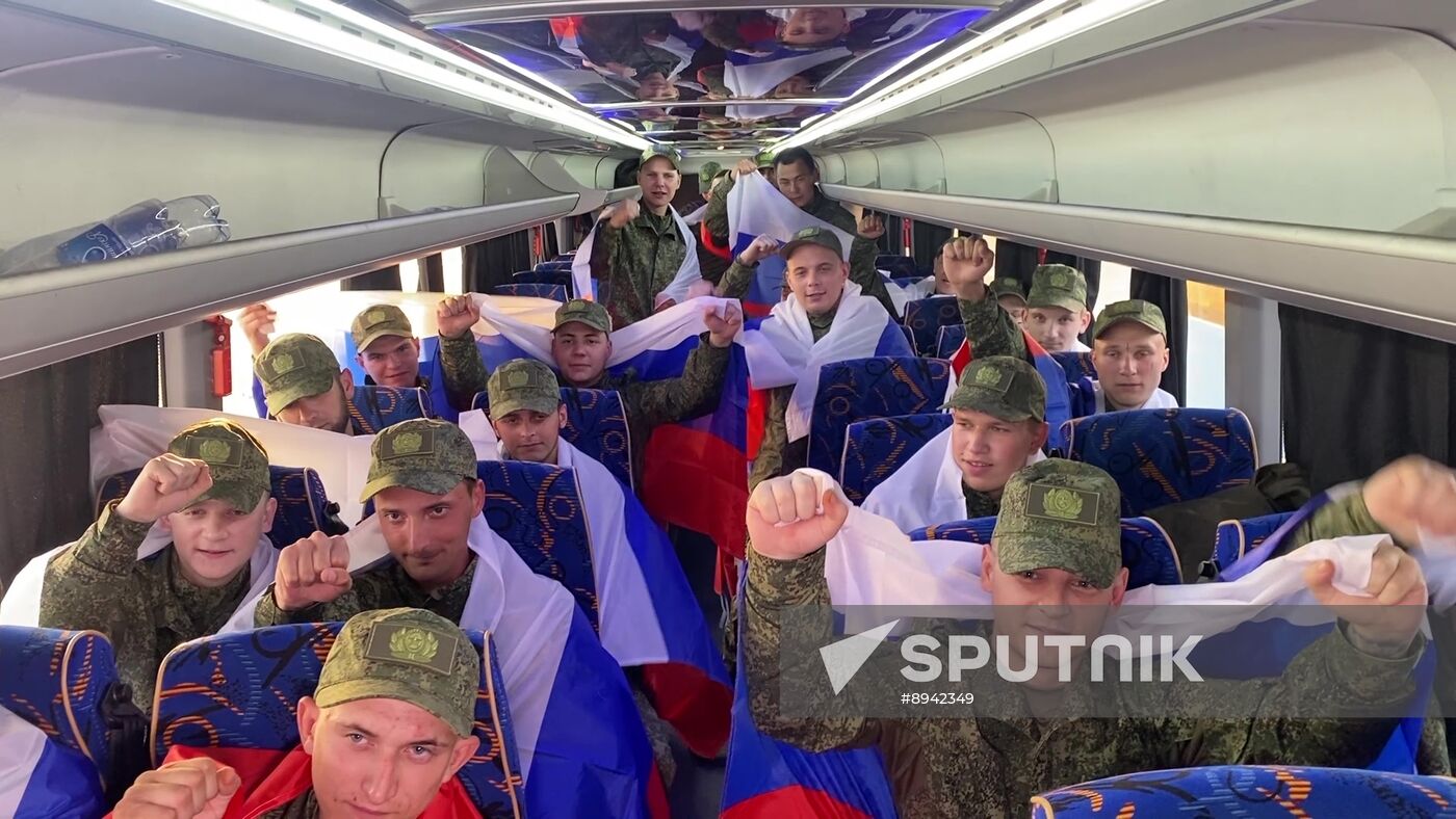 Russia Ukraine Military Operation POWs Exchange