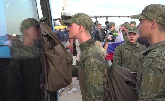 Russia Ukraine Military Operation POWs Exchange