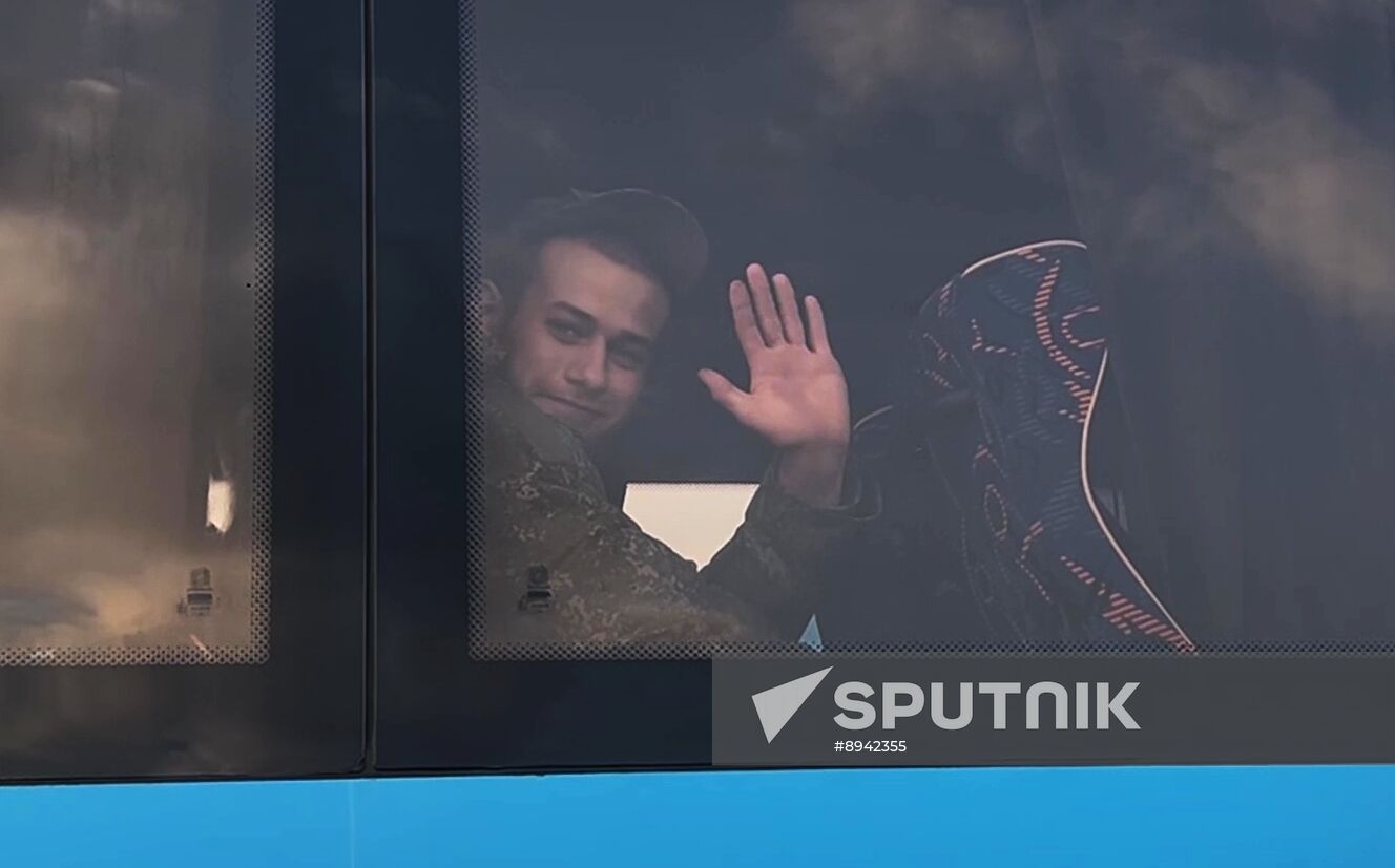 Russia Ukraine Military Operation POWs Exchange