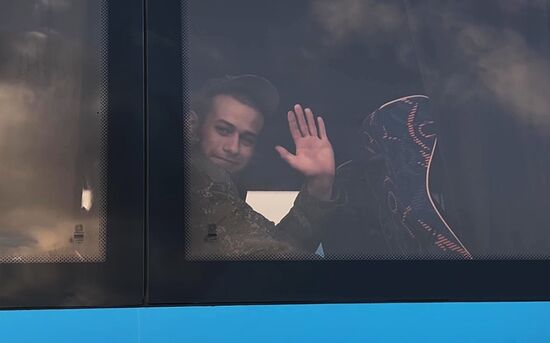 Russia Ukraine Military Operation POWs Exchange