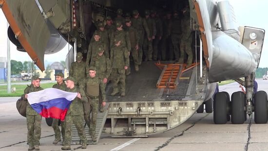 Russia Ukraine Military Operation POWs Exchange