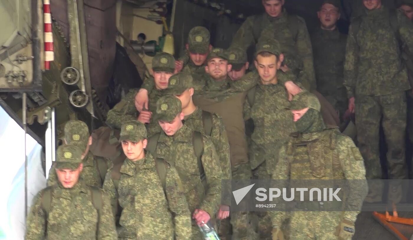 Russia Ukraine Military Operation POWs Exchange
