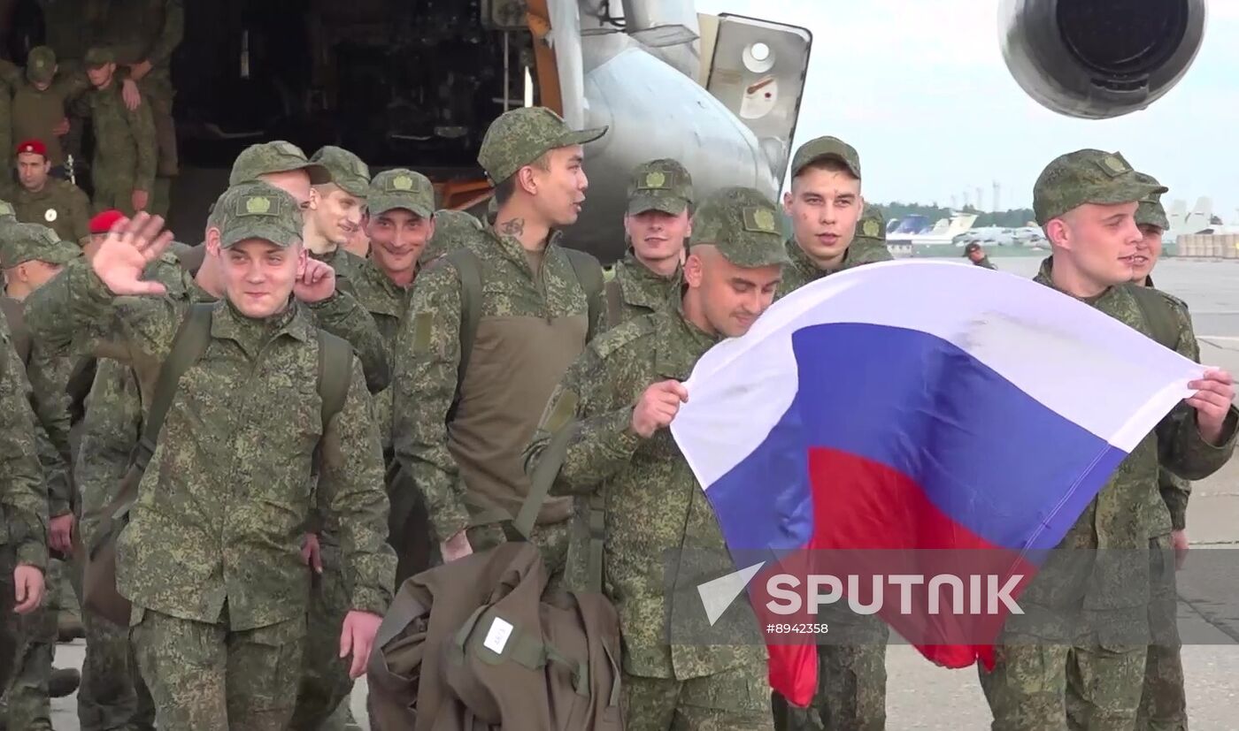 Russia Ukraine Military Operation POWs Exchange