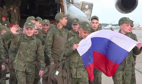 Russia Ukraine Military Operation POWs Exchange