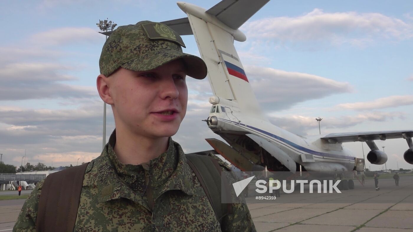Russia Ukraine Military Operation POWs Exchange