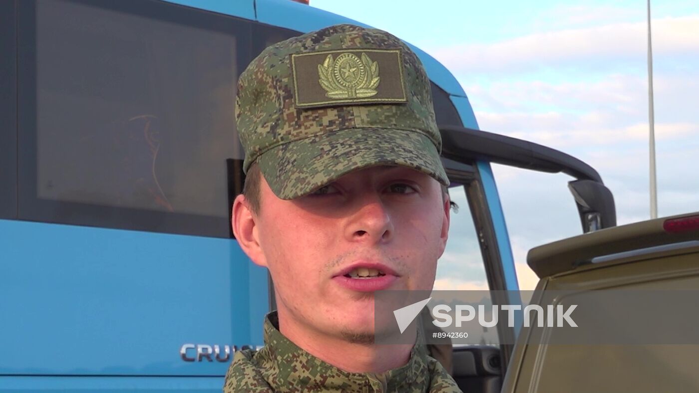 Russia Ukraine Military Operation POWs Exchange