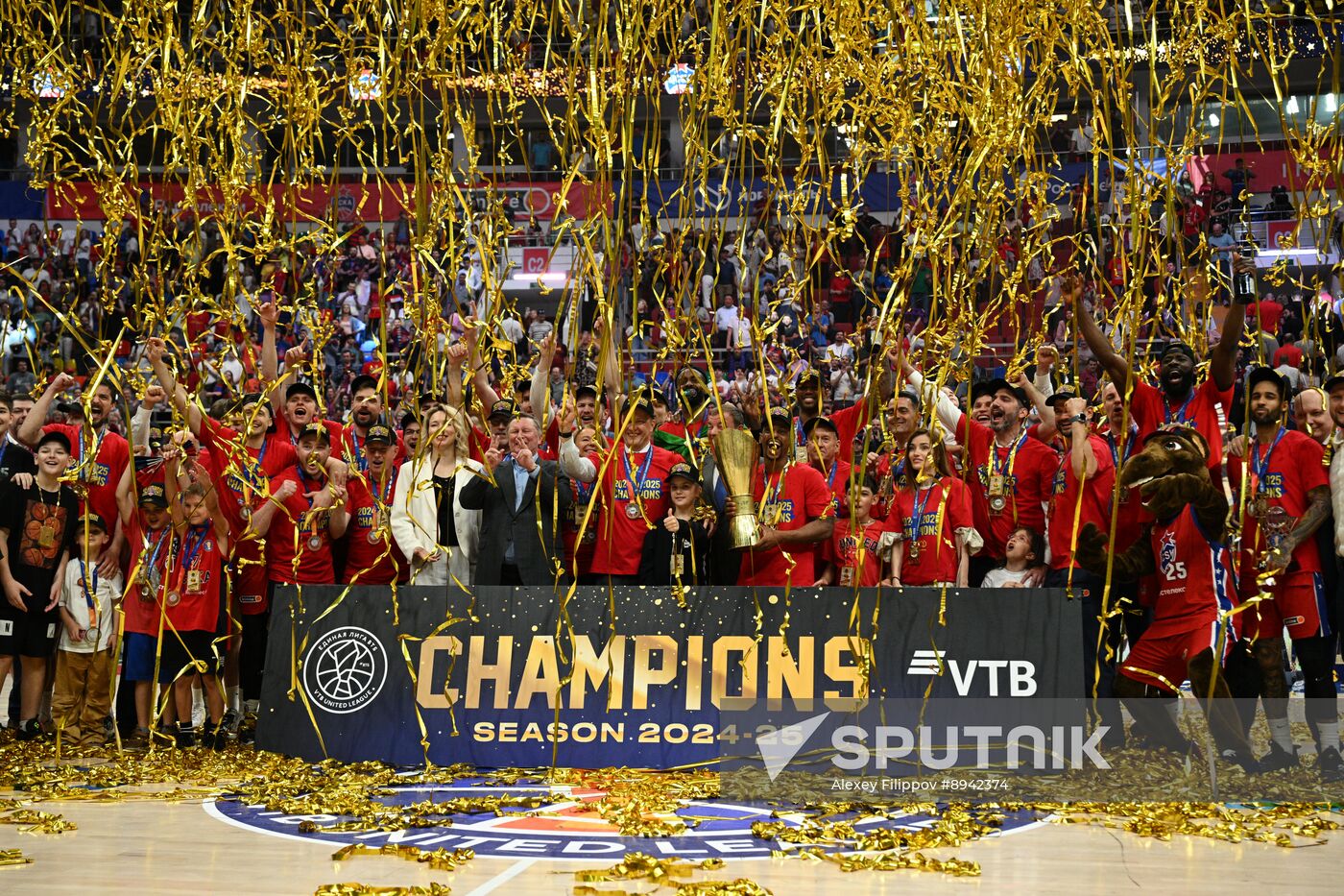 Russia Basketball United League CSKA - Zenit