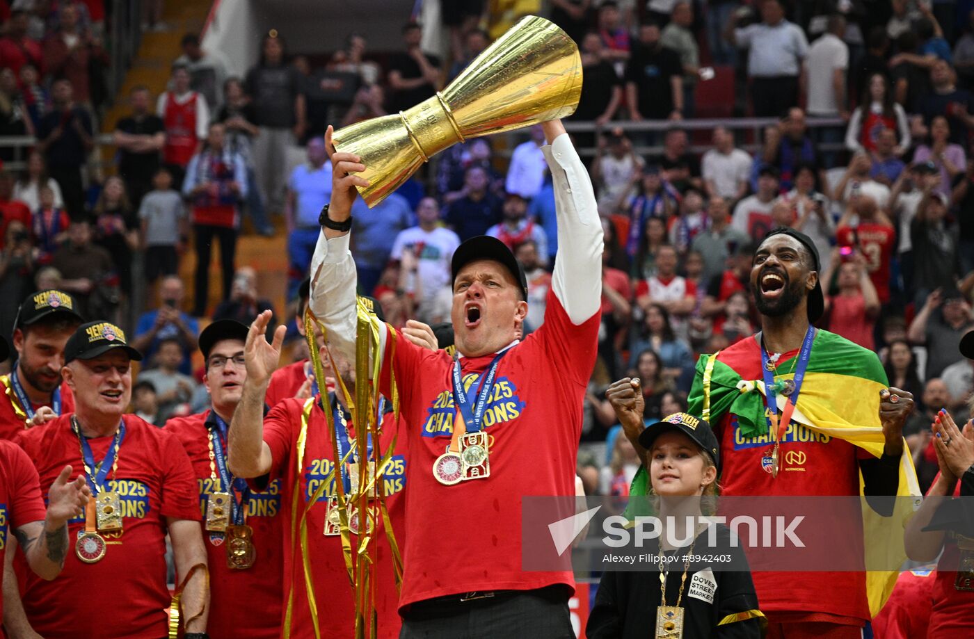 Russia Basketball United League CSKA - Zenit