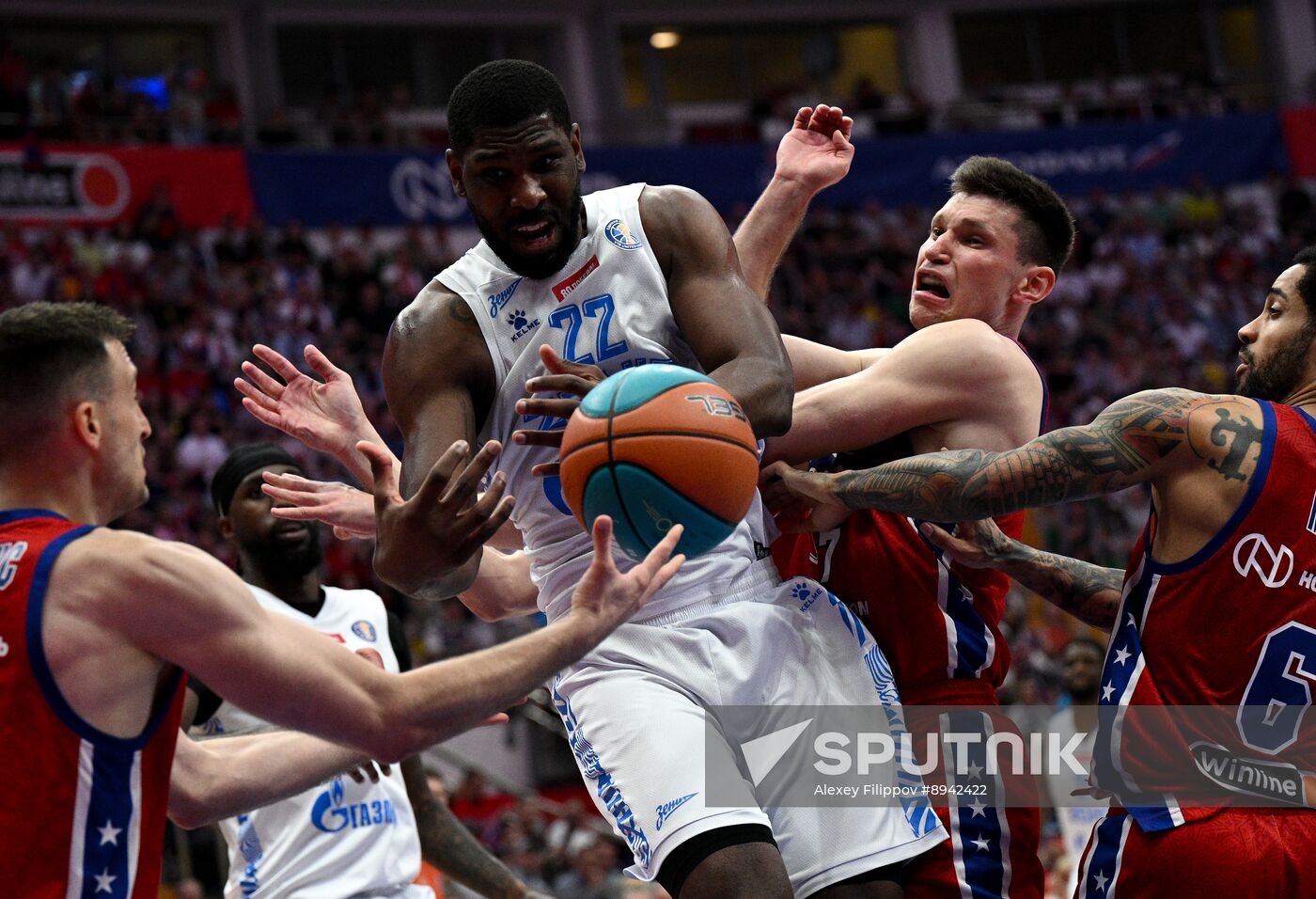 Russia Basketball United League CSKA - Zenit