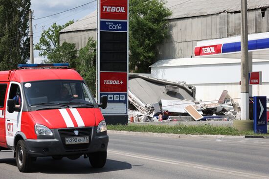 Russia Ukraine Drone Attack