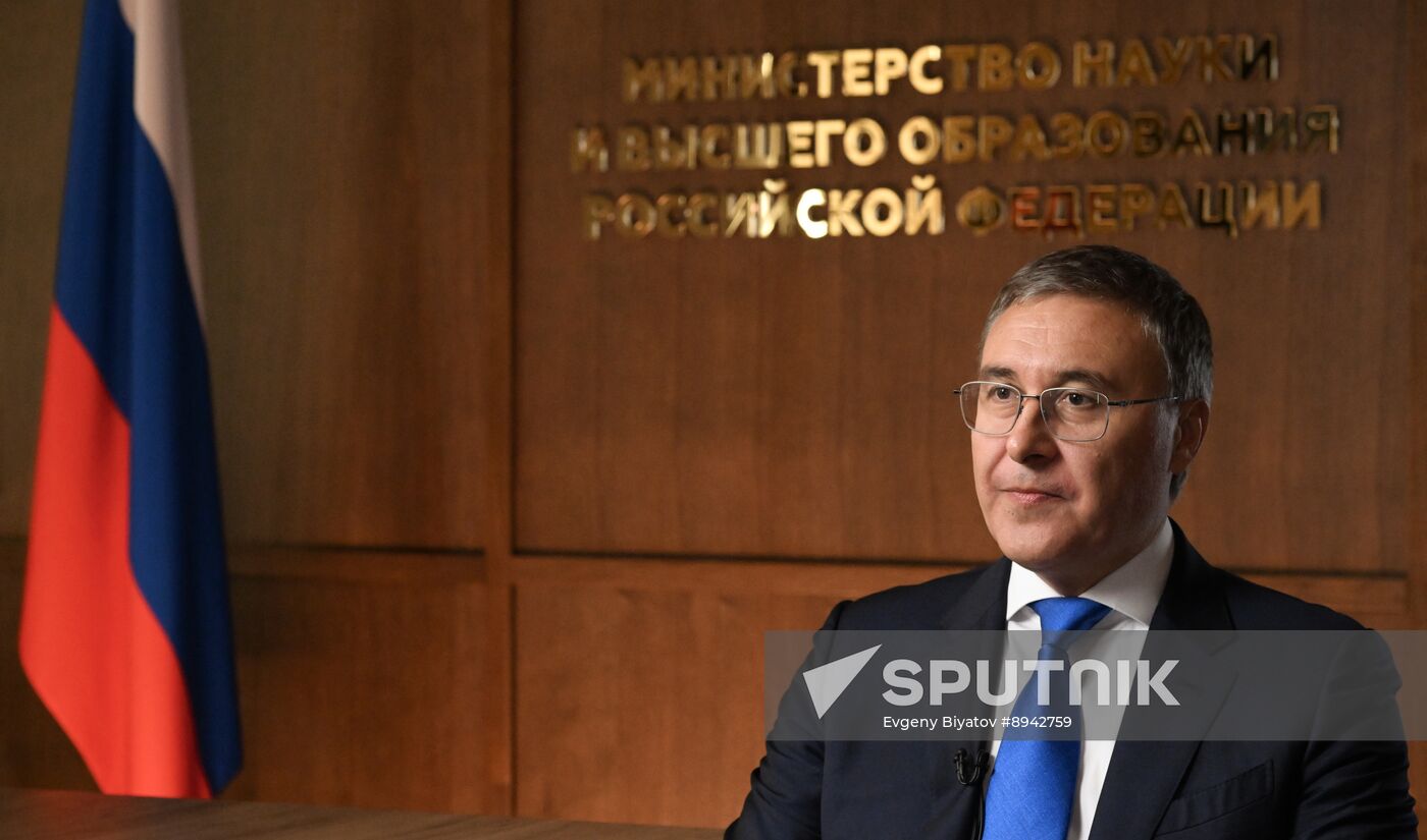 Russia Higher Education Minister Interview