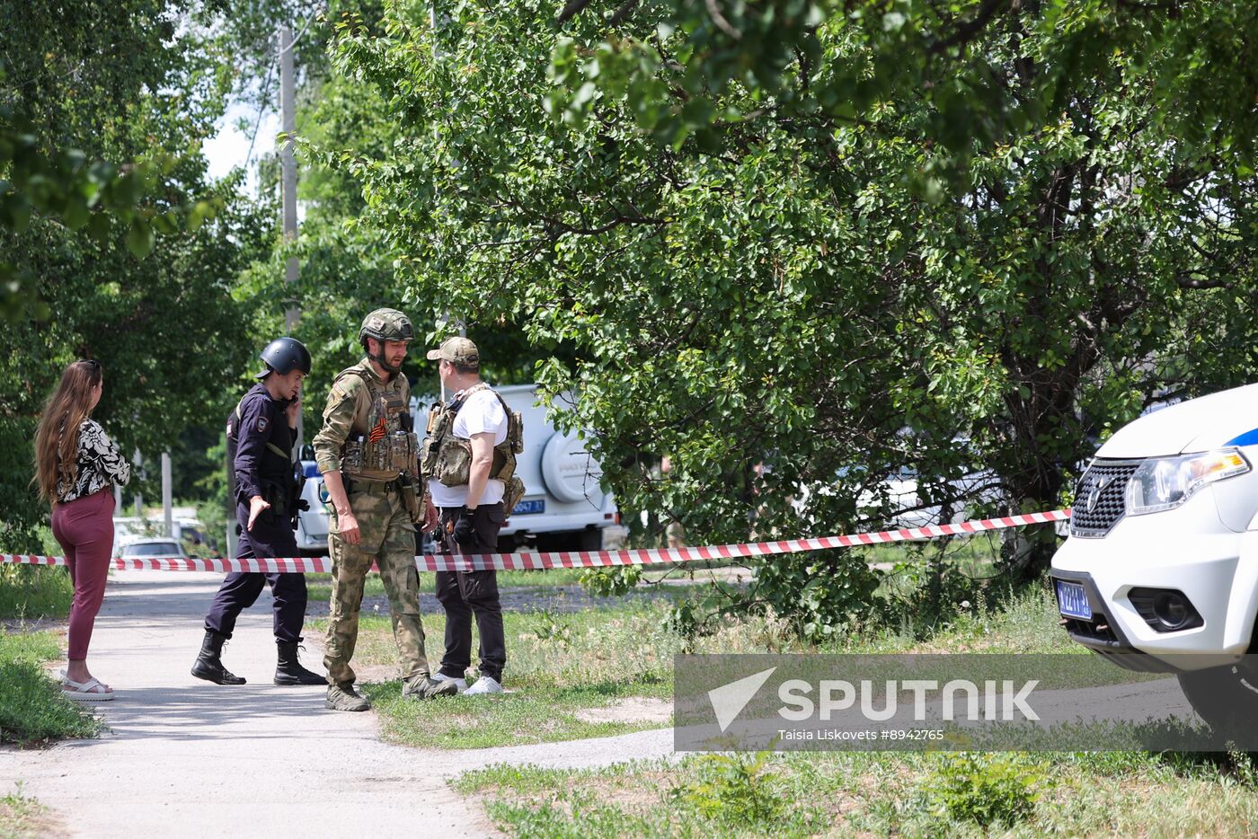 Russia Ukraine Drone Attack